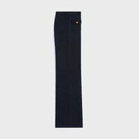pants IN DIAGONAL WOOL - NAVY -  - 2 | CELINE