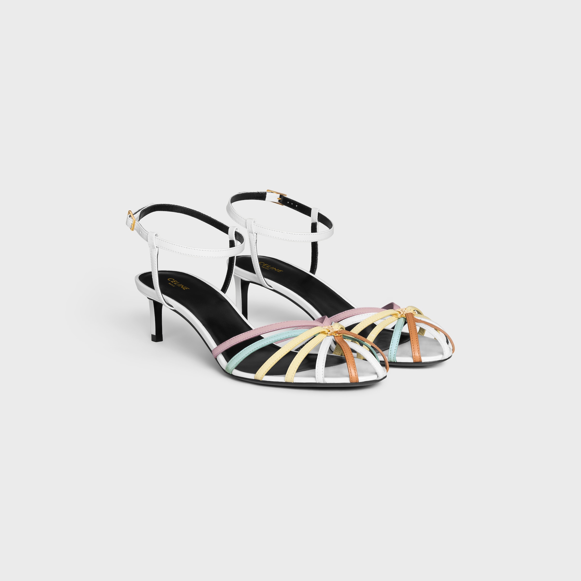 CELINE TRIOMPHE SANDAL IN LAMBSKIN - | CELINE