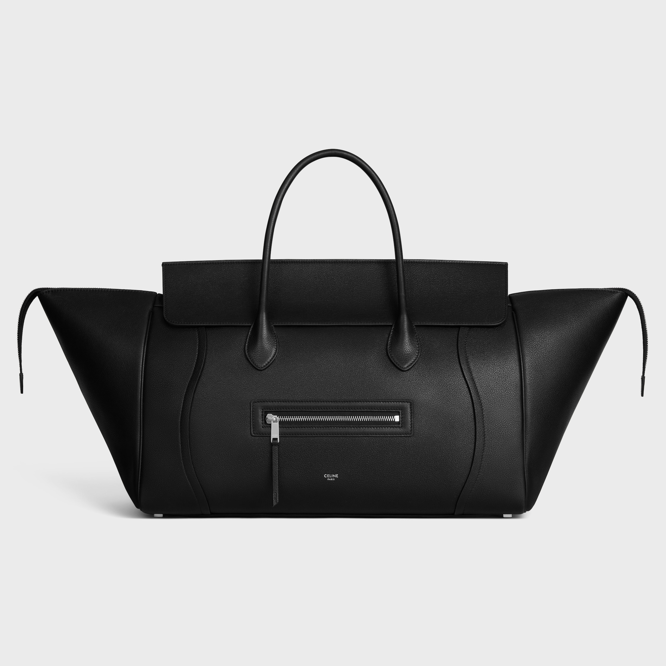 BIG LUGGAGE IN GRAINED CALFSKIN - BLACK | CELINE