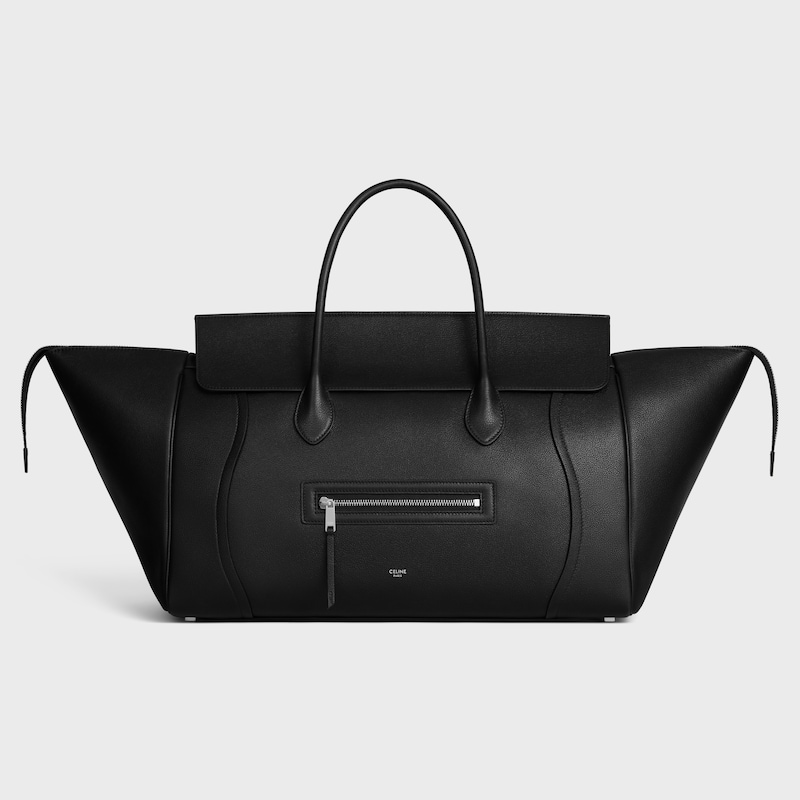 BIG LUGGAGE IN GRAINED CALFSKIN - BLACK - LUGGAGE - 1 | CELINE