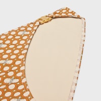 triomphe swimsuit bottom IN triomphe matte jersey - DESERT/ORANGE -  - 2 | CELINE