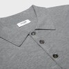 polo sweater IN fine cotton - MEDIUM GREY -  - 3 | CELINE