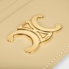 CARD HOLDER TRIOMPHE IN Shiny calfskin - Spring Yellow - SUMMER SELECTION - 4 | CELINE