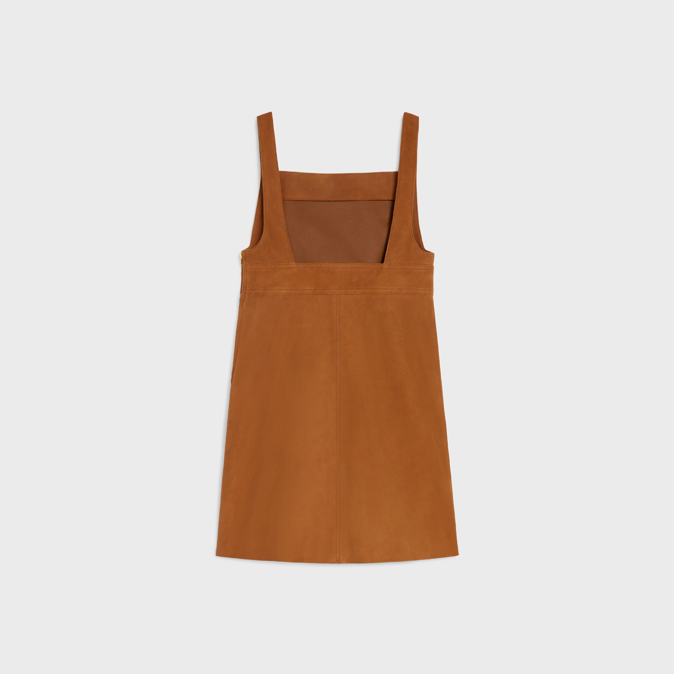 MINIVESTIDO CON MOTIVO DE ANTE ALAZÁN CELINE