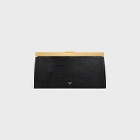CLUTCH CELINE AUGUSTINE IN Lizard - BLACK - NEW COLLECTION WOMEN - 1 | CELINE