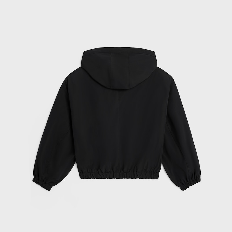 WINDBREAKER IN nylon - BLACK -  - 1 | CELINE