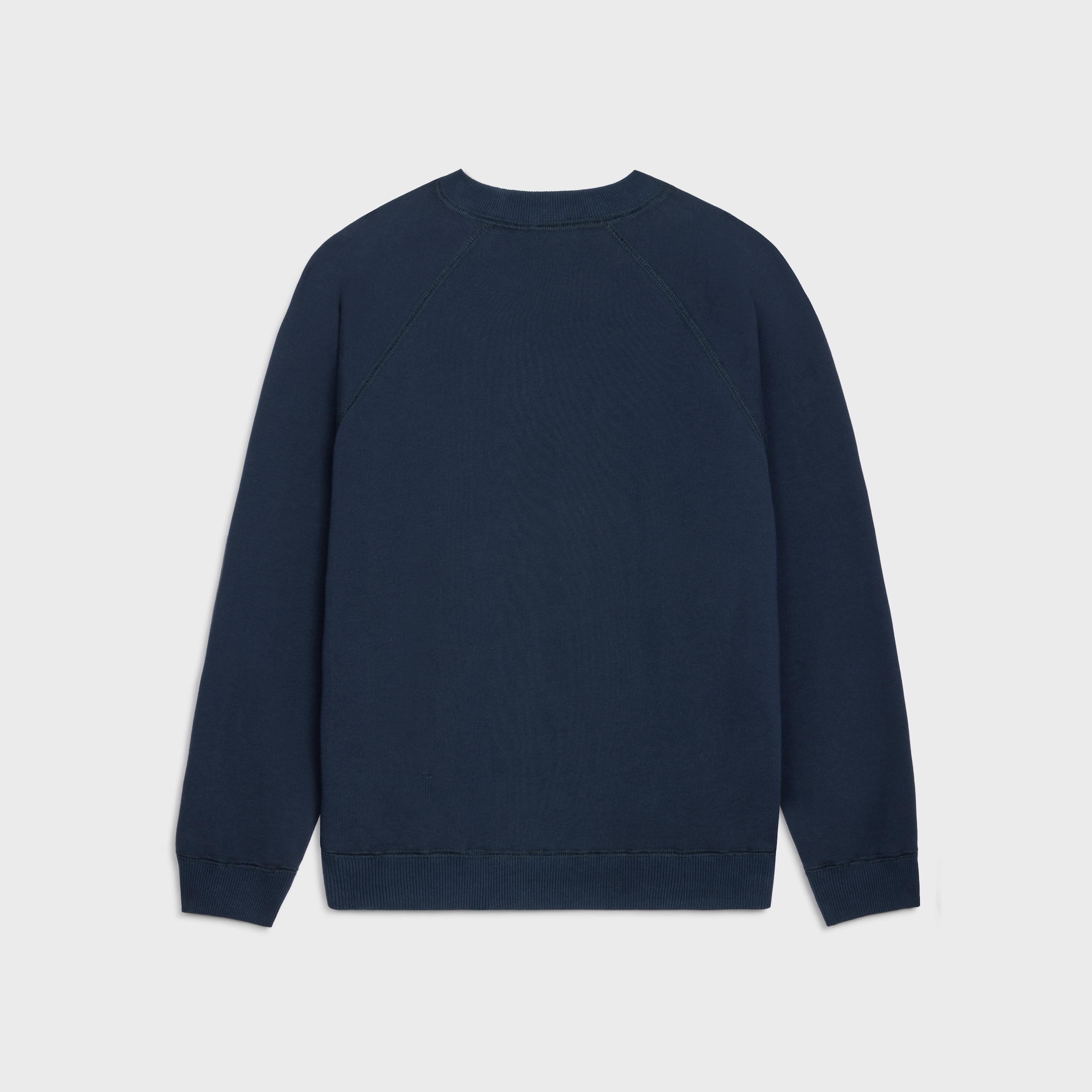 CELINEコットン フリース ルーズ スウェット CELINE ルーズ スウェットシャツ / コットンフリース - NAVY