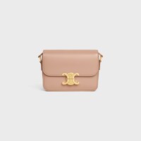 TEEN TRIOMPHE BAG IN shiny calfskin - Soft Peach - TRIOMPHE - 1 | CELINE