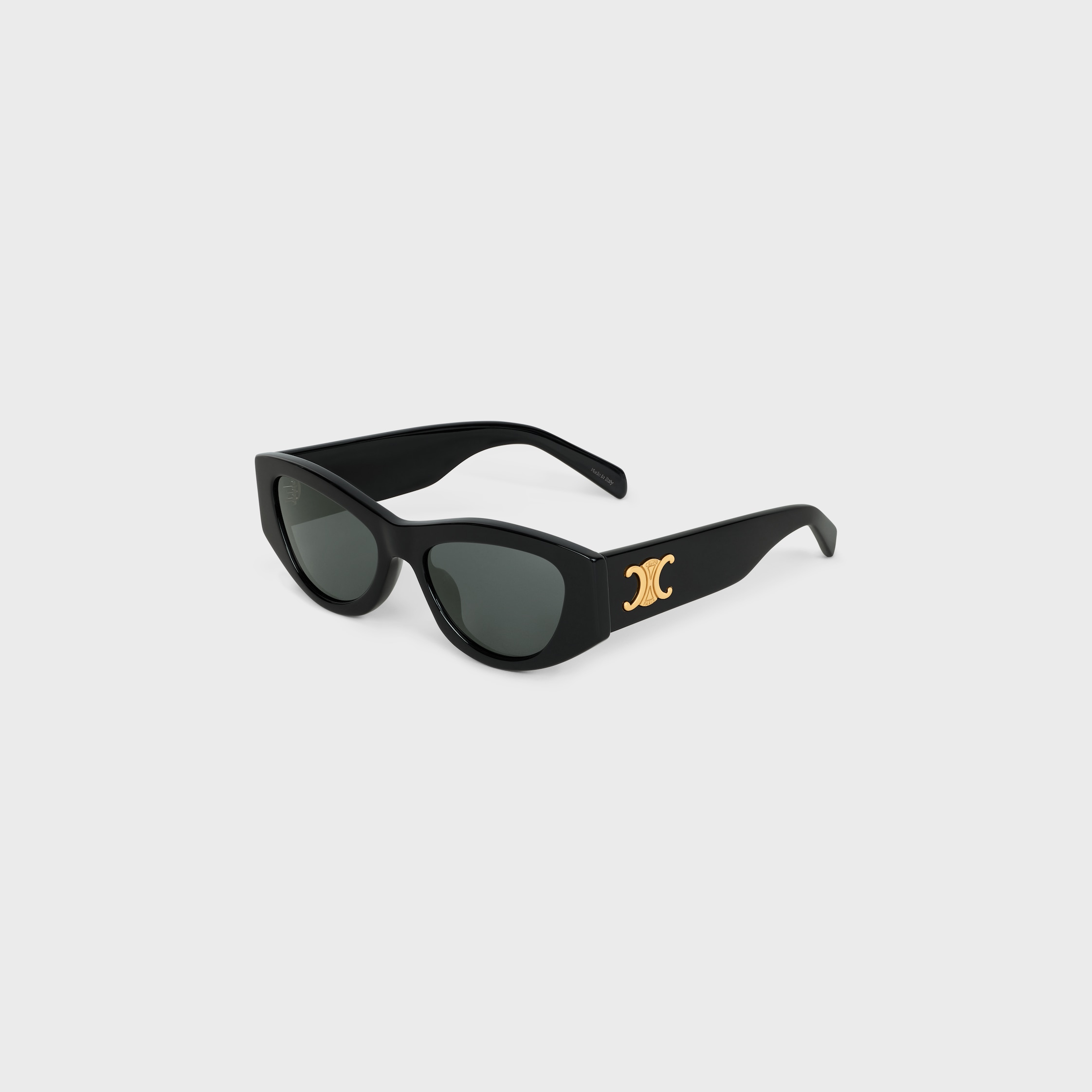 25AW☆直営店CELINE トリオンフ 15 サングラス 4S308CPLB Triomphe 15 Sunglasses in Acetate - BLACK | CELINE