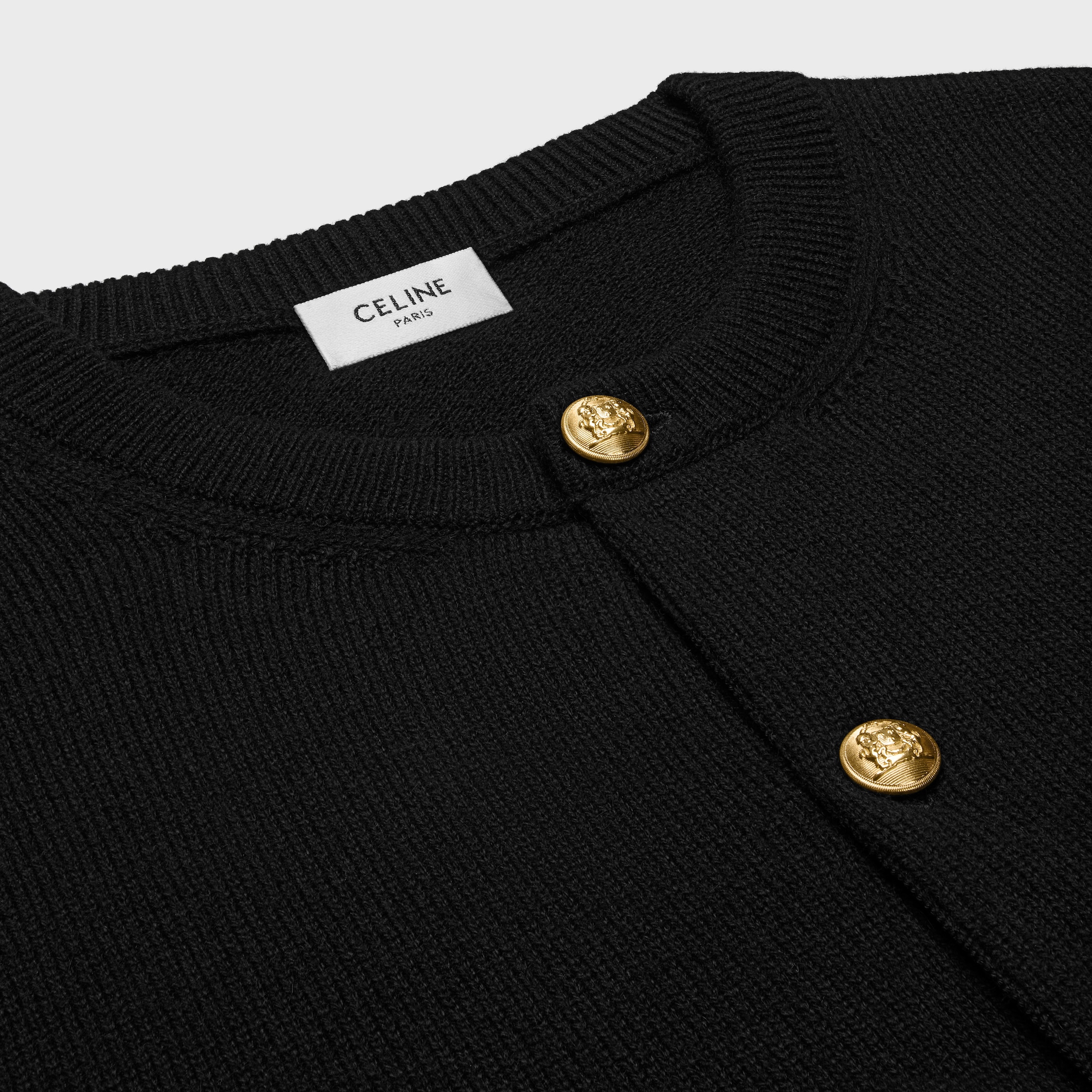 上質♪◇Double Face Cashmere カーディガン ジャケット◇CELINE RV02S6700-38NO_2_SPR25_P1_W.tif