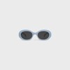 Triomphe 01 sunglasses in Acetate - MILKY AZURE -  - 1 | CELINE