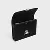 SMALL CARTABLE TRIOMPHE IN shiny calfskin - BLACK - TRIOMPHE - 4 | CELINE