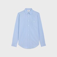 loose shirt in oxford cotton - CHAMBRAY -  - 1 | CELINE