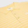 short-sleeved polo sweater IN fine cotton - PALE YELLOW/ECRU -  - 3 | CELINE