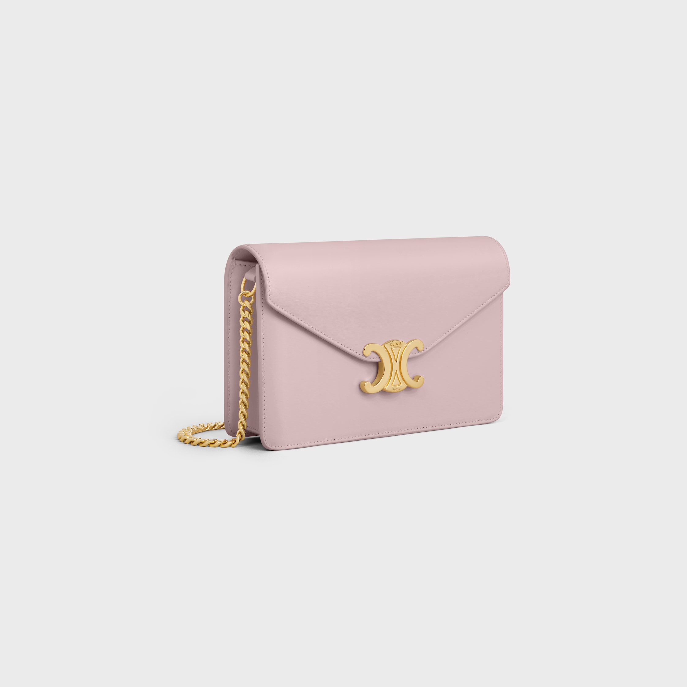 ショルダーバッグ・ポシェット CELINE FW25 Celine Margo Wallet On Chain (10L033DPV 03PH) WALLET ON CHAIN MARGO IN Shiny calfskin - BLACK | CELINE
