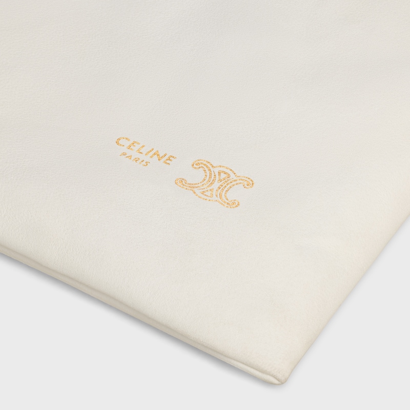 POCHETTE PEQUE&Ntilde;O CON CRISTALES DE PIEL DE CORDERO - ARROZ - NOVEDADES - 1 | CELINE