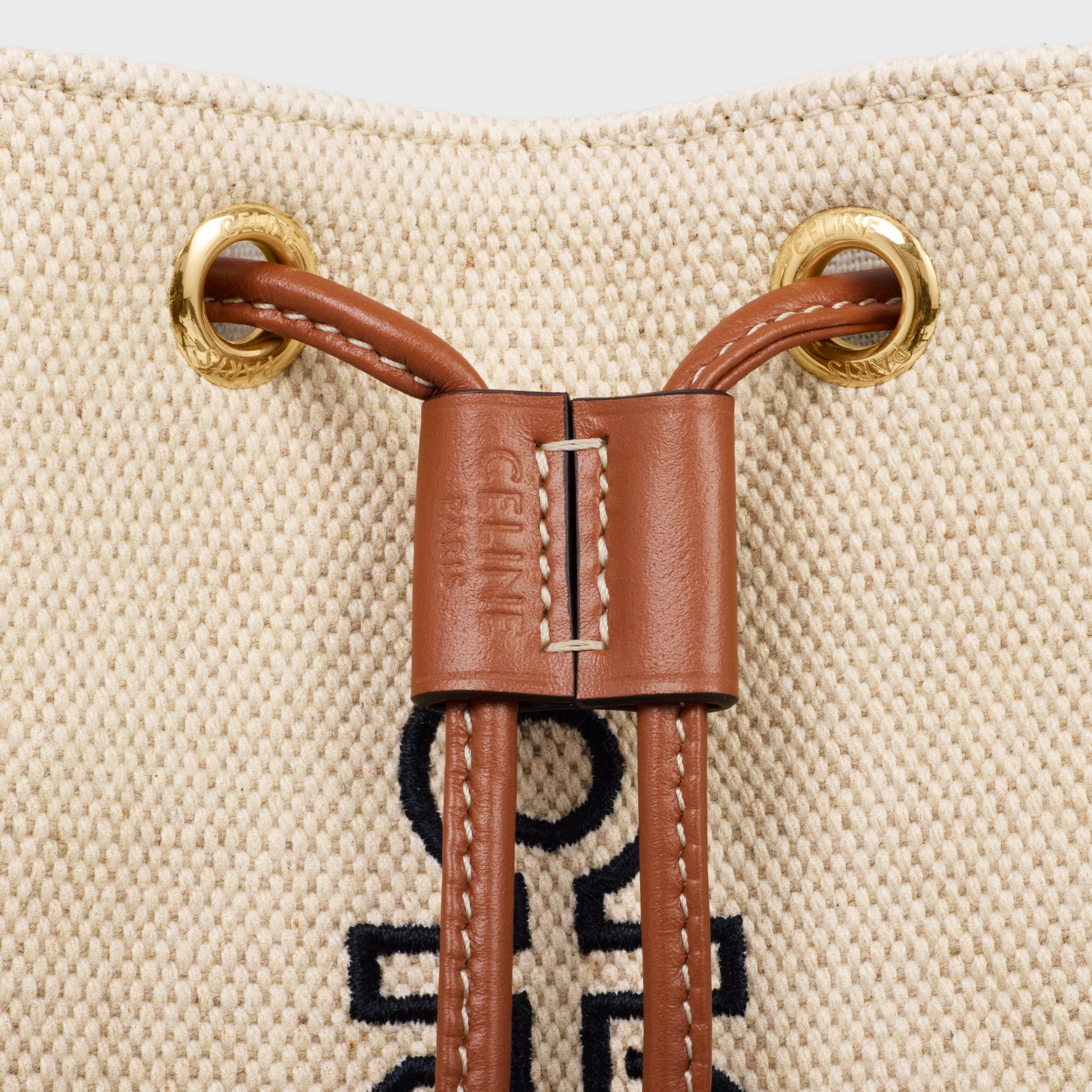 【CELINE】MICRO SAILOR SHOULDER BAG CELINE Triomphe Canvas Calfskin Micro Sailor Bag Tan 1547675