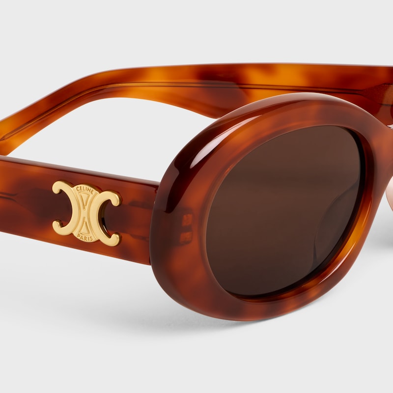 Triomphe 01 sunglasses in Acetate - YELLOW HAVANA -  - 1 | CELINE
