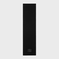 트리옹프 스카프 - 울 - 블랙 -  - 1 | CELINE