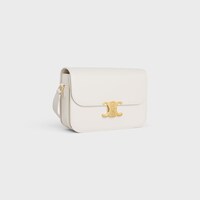 CLASSIQUE TRIOMPHE BAG IN shiny calfskin - RICE - TRIOMPHE - 2 | CELINE