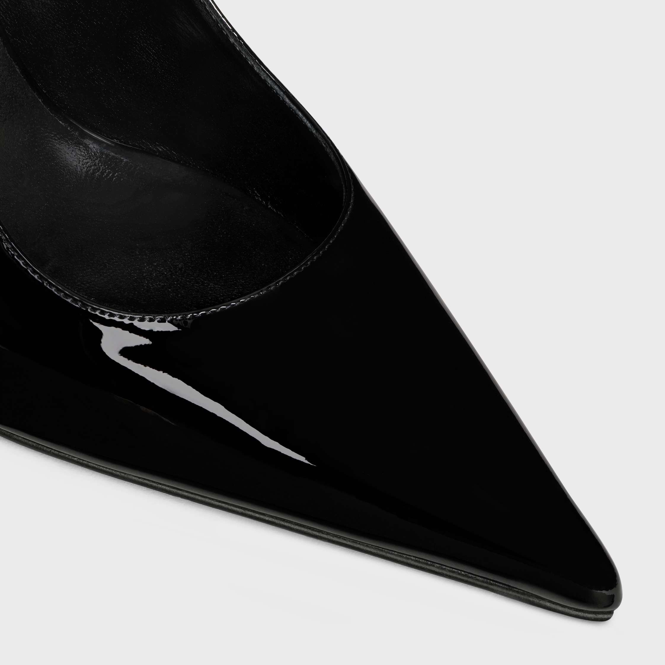 CELINE JUDY ミュール CELINE JUDY DOUBLE STRAP MARY JANE SLINGBACK IN PATENT