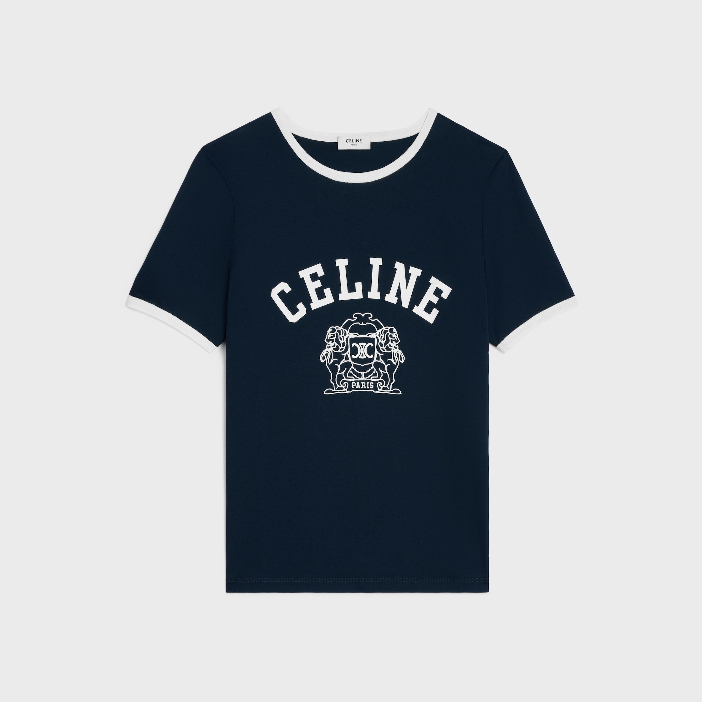 セリーヌ　Tシャツ CELINE - セリーヌ CELINE Tシャツ レディース 70'S ロゴ クルー