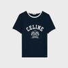 【CELINE】BLASON 70’S Tシャツ / コットンジャージー CELINE BLASON 70'S T-SHIRT IN COTTON JERSEY - | CELINE