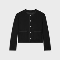 Chasseur羊絨法蘭絨外套 - 黑色 -  - 1 | CELINE