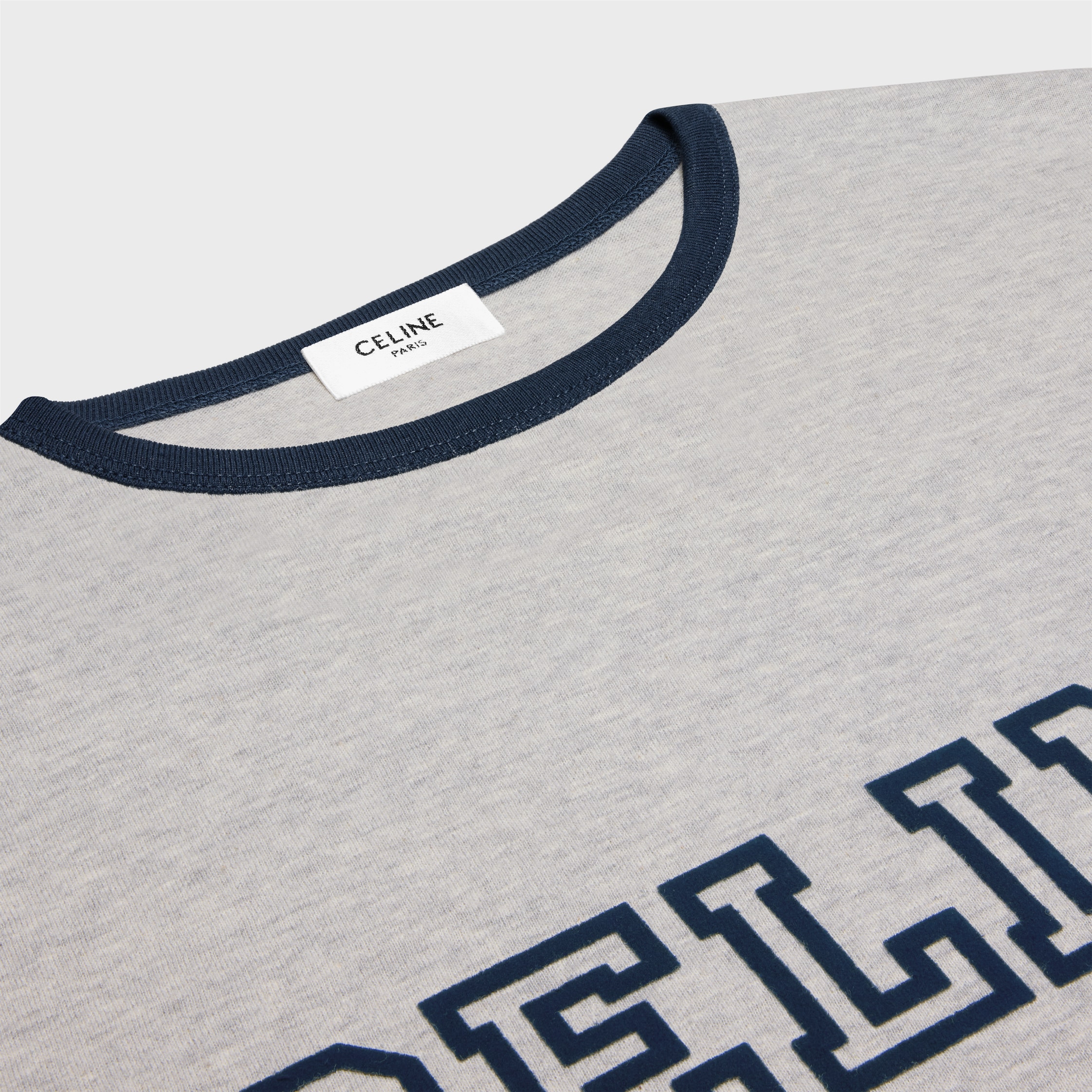 CELINE｜ (BLASON REGULAR T-SHIRT IN COTTON JERSEY (RX04B CELINE BLASON REGULAR T-SHIRT IN COTTON JERSEY - | CELINE