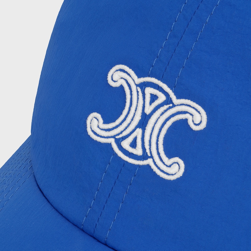 triomphe richelieu cap IN nylon - ELECTRIC BLUE -  - 1 | CELINE