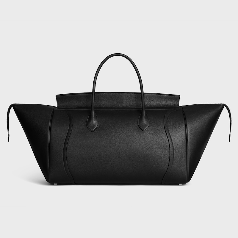 BIG LUGGAGE IN GRAINED CALFSKIN - BLACK - LUGGAGE - 1 | CELINE