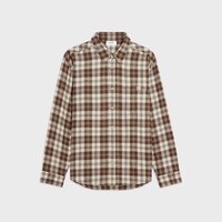 休閒襯衫 - 米色/淺紅棕色 -  - 1 | CELINE