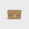 CLASSIQUE TRIOMPHE BAG IN shiny calfskin - Smoked Brown - TRIOMPHE - 1 | CELINE