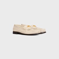 CELINE LUCO BRAIDED LOAFER IN CALFSKIN - MILK -  - 2 | CELINE