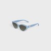 Triomphe 17 sunglasses in Acetate - MILKY AZURE -  - 3 | CELINE
