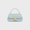 TEEN CELINE LOLA TASCHE aus glänzendem Kalbsleder - EISBLAU - ABENDTASCHEN - 1 | CELINE