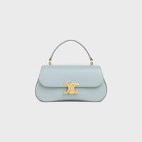 TEEN CELINE LOLA TASCHE aus glänzendem Kalbsleder - EISBLAU - ABENDTASCHEN - 1 | CELINE