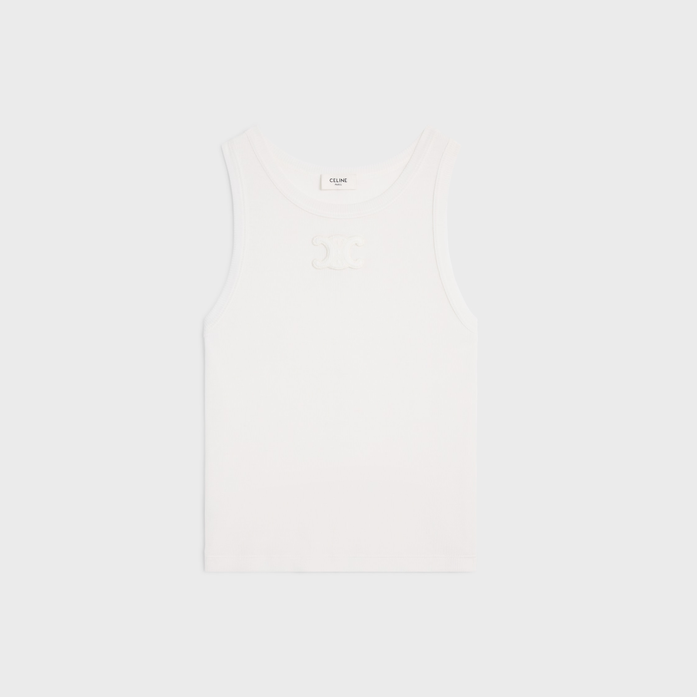 Celine Macadam Studs Sleeveless Tank Top Black #L – AMORE