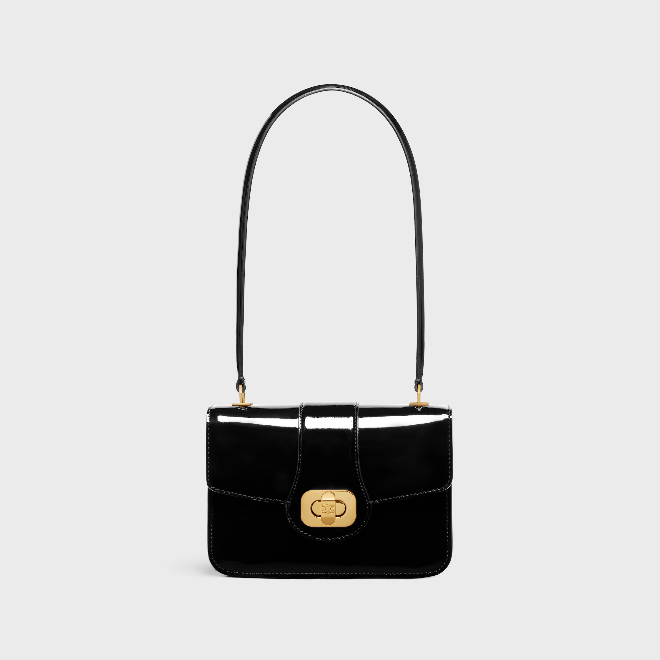 CELINE ティーン ギャランス バッグ バイカラーパテント セリーヌより待望の新作バッグ「ギャランス」が誕生