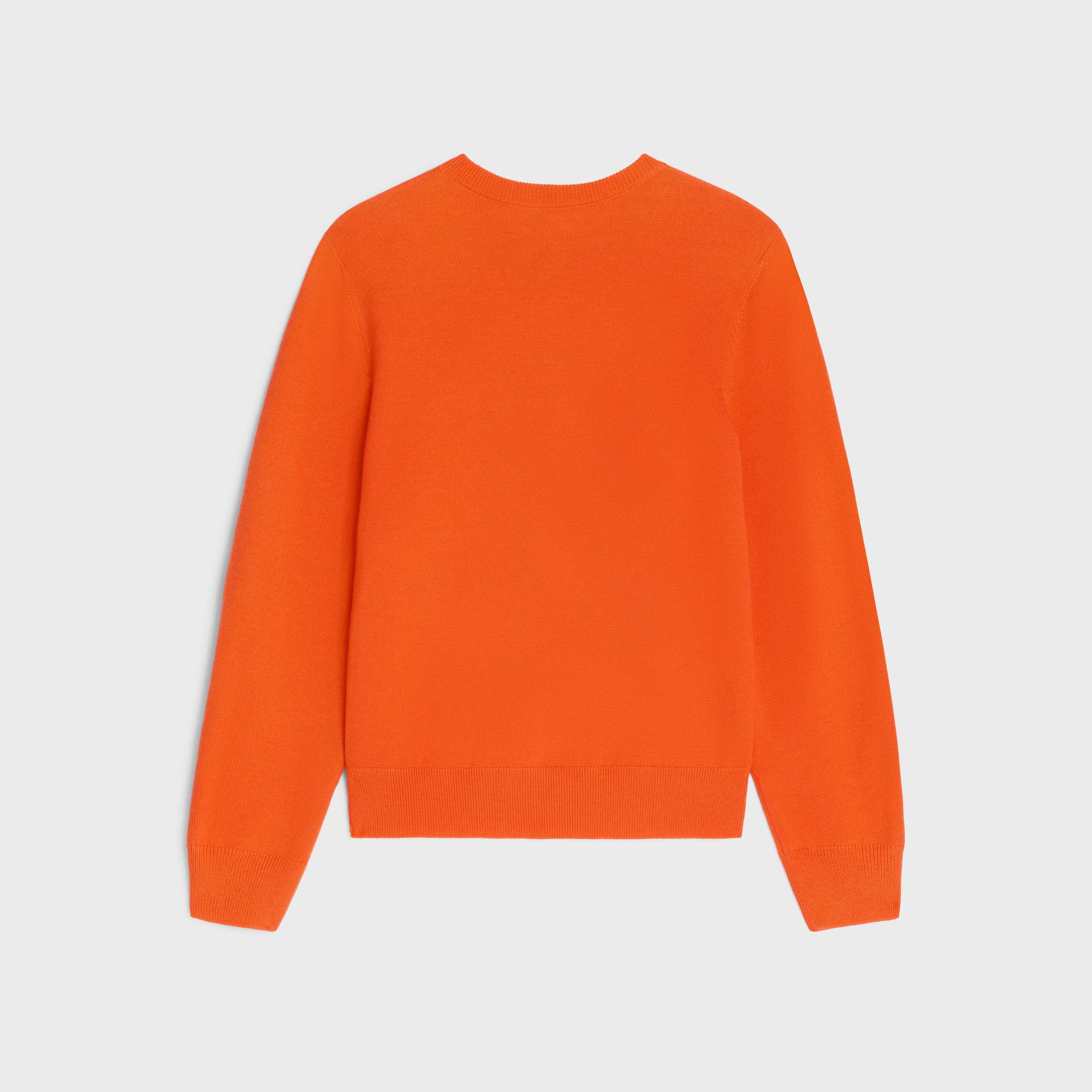 CELINE セリーヌ ニット・セーター M オレンジ 【古着】【中古】【送料無料】 CELINE - CELINE セリーヌ ニット・セーター M オレンジ 【古着