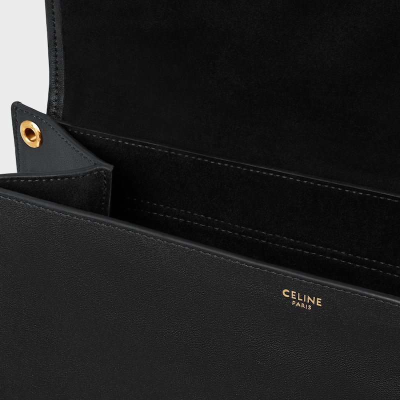 SOFT TRIOMPHE BESACE手袋 - 黑色 - 肩背包 - 1 | CELINE