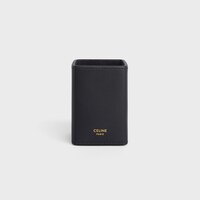 perfume holder 100ml in shiny calfskin - BLACK - BEAUTY ACCESSORIES - 1 | CELINE