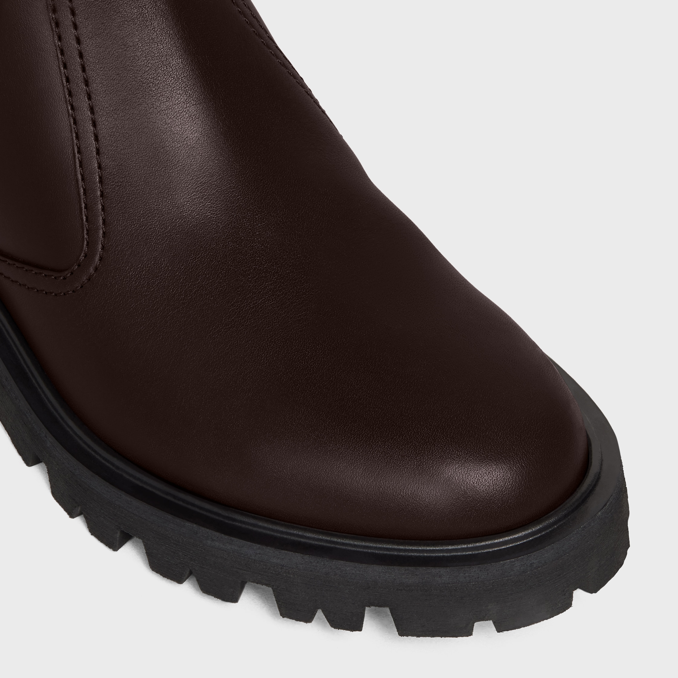 【日本入手困難】CELINE - MARGARET CHELSEA BOOT IN CALFSKIN Celine Black Leather Margaret Lug Chelsea Boots - 41 IT - 11
