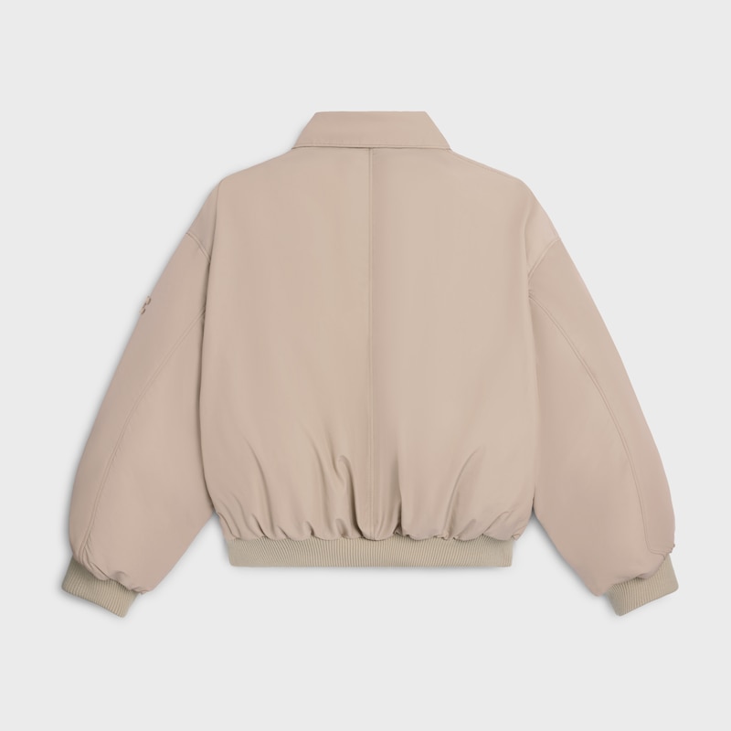 CHAQUETA ACOLCHADA DE NAILON - BEIGE -  - 1 | CELINE