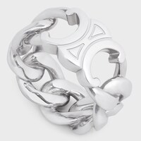 トリオンフ グルメット リング / ロジウムフィニッシュ ブラス - シルバー -  - 1 | CELINE