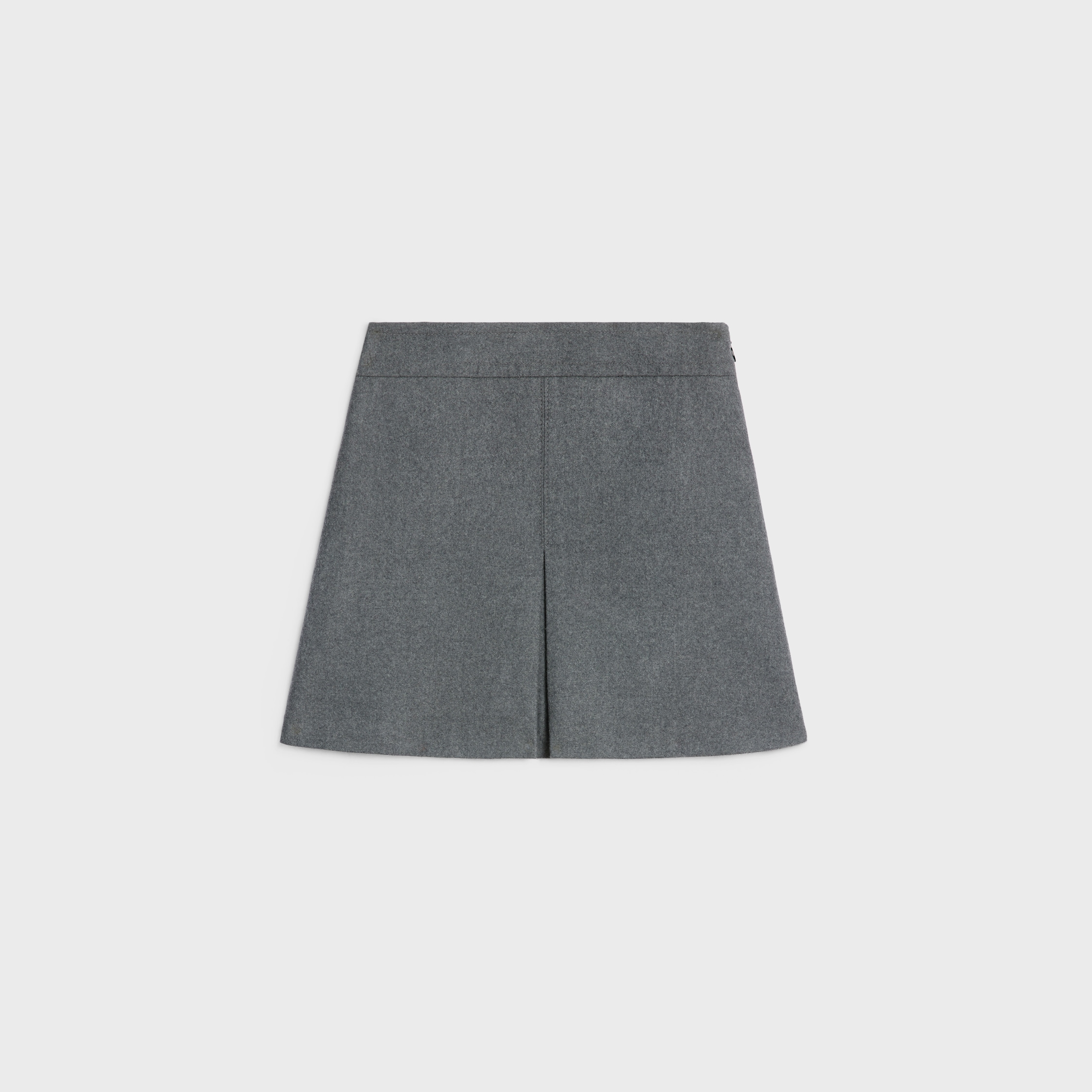 スカート CELINE SKIRTS RAW WASH TRAPEZE MINI SKIRT IN RAW WASH DENIM - | CELINE