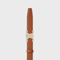 Triomphe Buckle IN BRASS WITH STRASS -  -  - 1 | CELINE