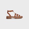 CELINE CLEA TRIOMPHE GLADIATOR SANDAL in CALFSKIN - VEGETAL TANNING - TAN -  - 1 | CELINE