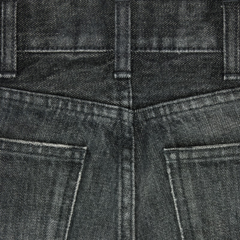 kitty jeans in black ice rinse wash denim - BLACK ICE RINSE -  - 1 | CELINE