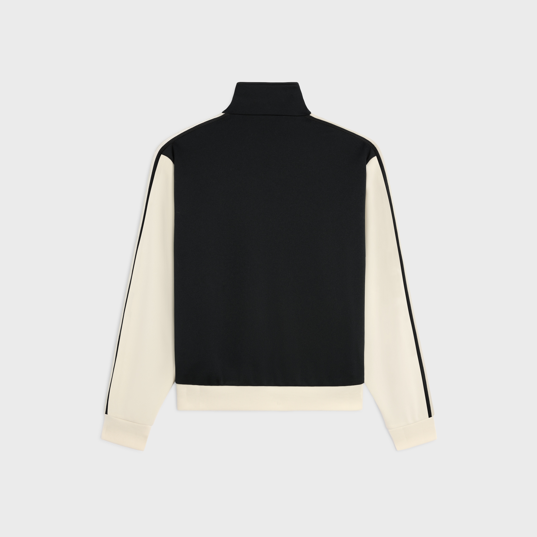 関税込 CELINE | tracksuit jacket in double face jersey celine tracksuit jacket IN double face jersey - BLACK | CELINE